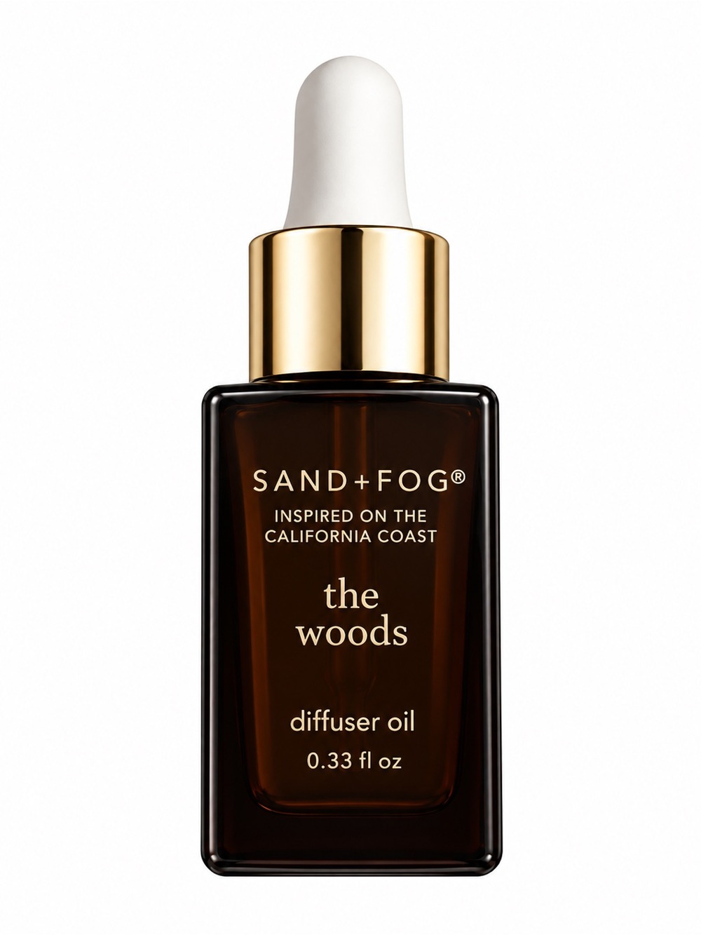 SAND+FOG The Woods Diffuser Oil – Brown & Gold